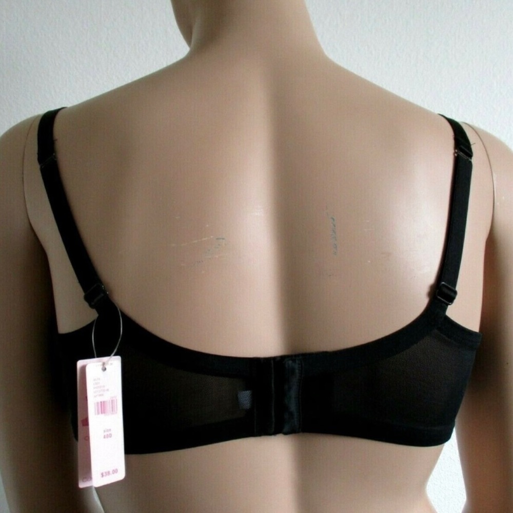 CACIQUE Women Underwire Full Coverage Leopard Print Bra Plus Size 40D NWT - Picture 2 of 3